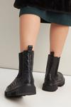 Wallis Mina Chunky Quilted Chelsea Boot thumbnail 3