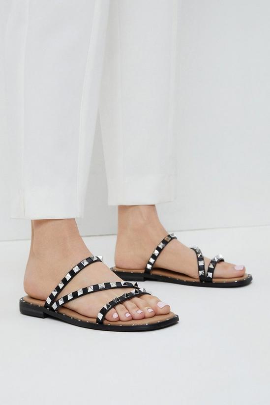 Wallis Heidi Studded Flat Sandals 1