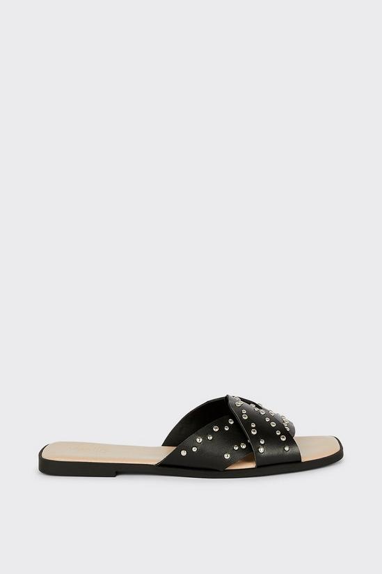 Wallis Francine Studded Detail Flat Sandals 2