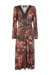 Wallis Floral Lace Trim Jersey Midi Dress thumbnail 5