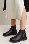 Wallis Wide Fit Mia Side Zip Ankle Boots thumbnail 4