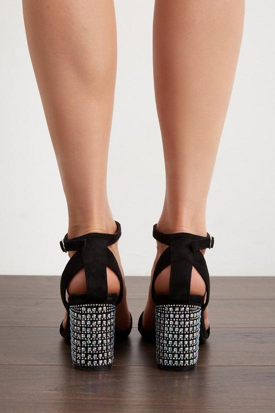 Wallis Gia Gem Block Heeled Sandals 4