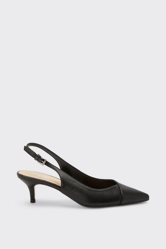 Wallis Eloise Pointed Sling Back Courts 2