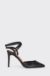 Wallis Ellie Pointed Ankle Strap Heeled Sandals thumbnail 2