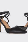 Wallis Ellie Pointed Ankle Strap Heeled Sandals thumbnail 3