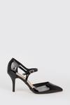 Wallis Emily Pointed Buckle Detail Court Shoes thumbnail 2