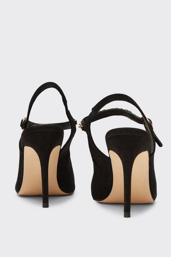 Wallis Emma Chain Detail Court Shoes 4