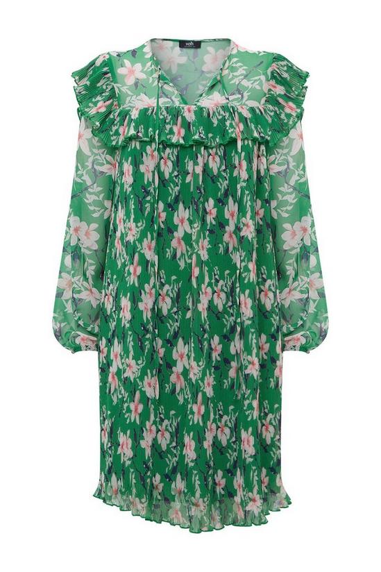 Wallis Floral Pleated Bib Dress 5