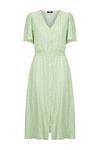 Wallis Floral Shirred Button Through Midi Dress thumbnail 5
