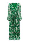 Wallis Floral Pleated Dress With Sheering Maxi Detail thumbnail 5
