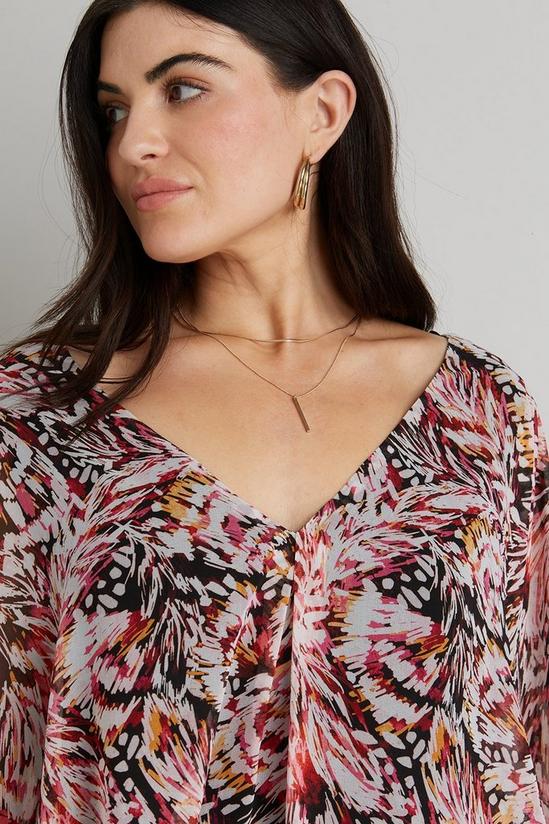 Wallis Curve Butterfly Overlay Top 4