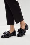 Wallis Wide Fit Luna Bow Detailed Loafers thumbnail 1