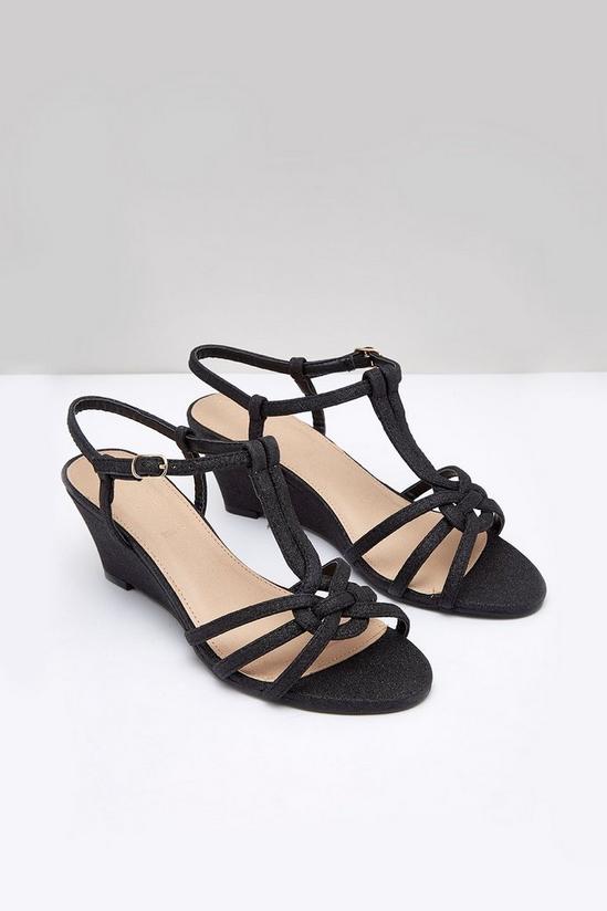 Wallis Ryder Strappy Low Wedge Sandals 1