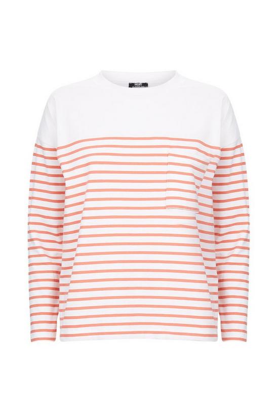 Wallis Petite Stripe Pocket T-shirt 5