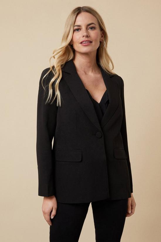 Wallis Petite Single Breasted Suit Blazer 1