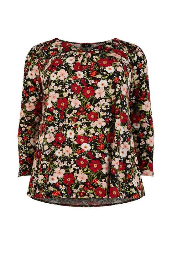 Wallis Curve Floral Bloom Jersey Tunic 5