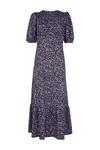 Wallis Lilac Pebble Puff Sleeve Jersey Midi Dress thumbnail 5