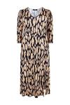 Wallis Curve Leopard Jersey Midi Split Dress thumbnail 5