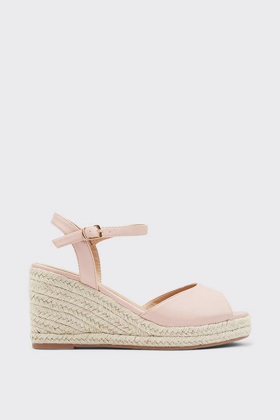Wallis Wide Fit River Two Part Wedge Sandals 2