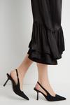 Wallis Gracie Pointed Slingback Court Shoes thumbnail 1