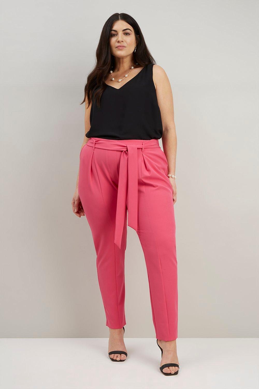 Womens Curve Tapered Suit Trousers