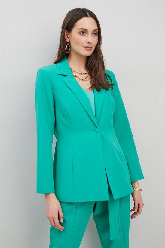 Wallis Emerald Green Blazer Jacket 1
