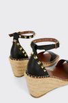 Wallis Ruth Studded Two Part Wedge Sandals thumbnail 3