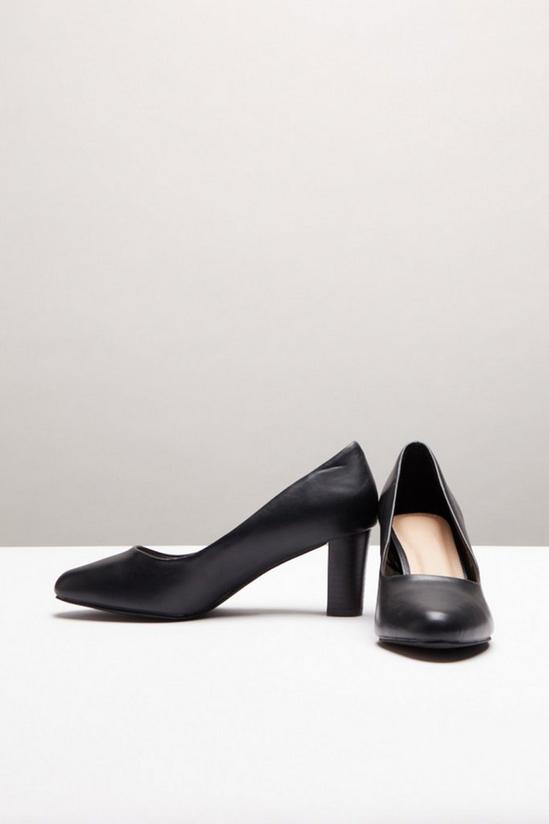 Wallis Ellence Block Heeled Court Shoes 2