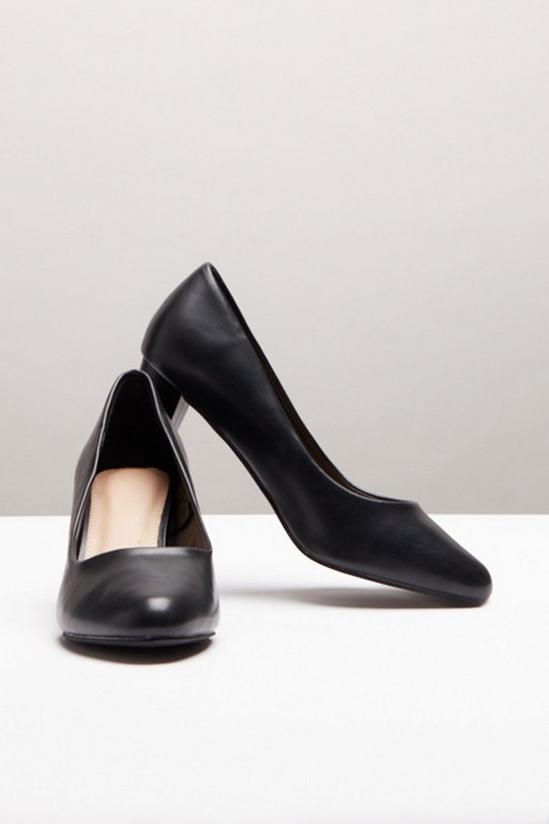 Wallis Ellence Block Heeled Court Shoes 3