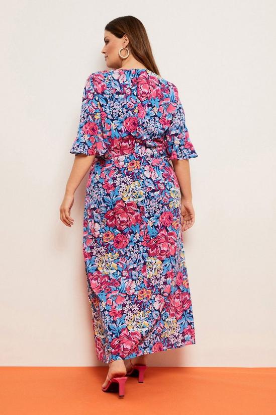 Wallis Curve Floral Midi Dress 3