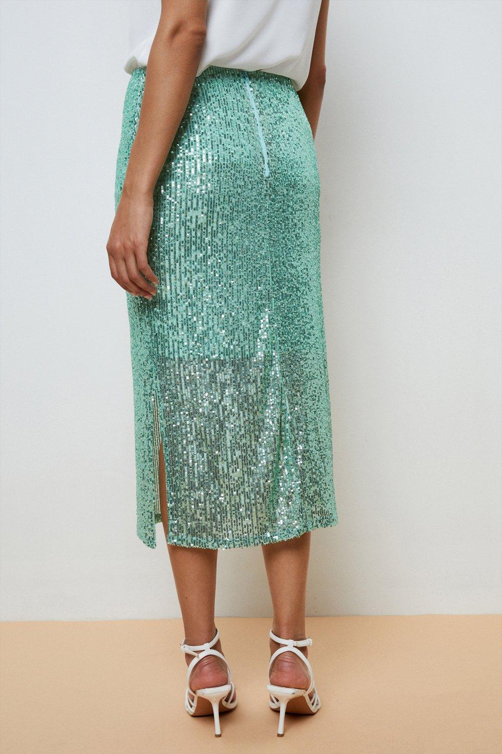 Wallis sequin pencil skirt store