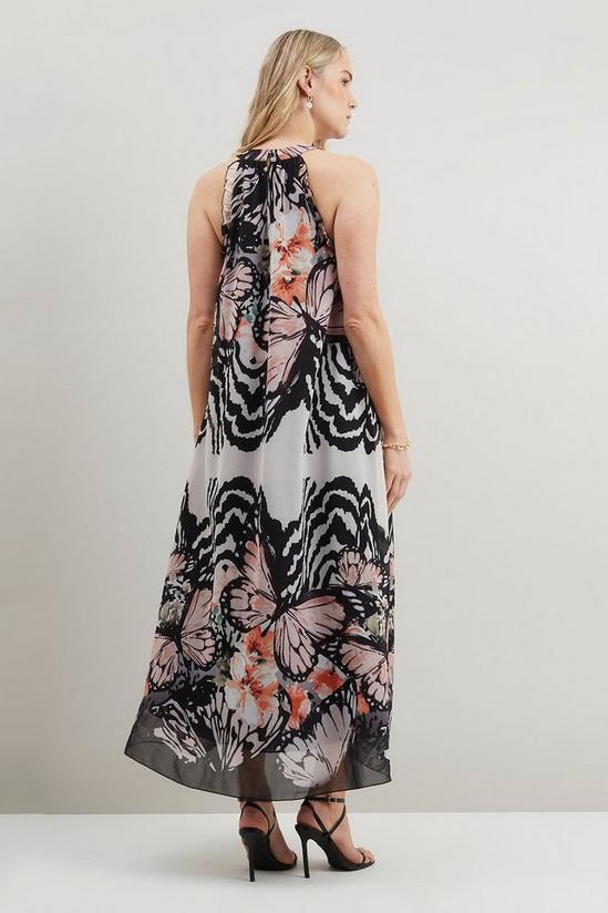 Wallis Pink Butterfly Maxi Dress 3