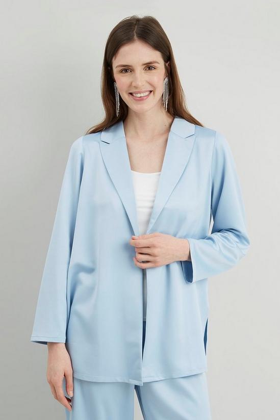 Wallis Relaxed Single Breasted Suit Blazer 1
