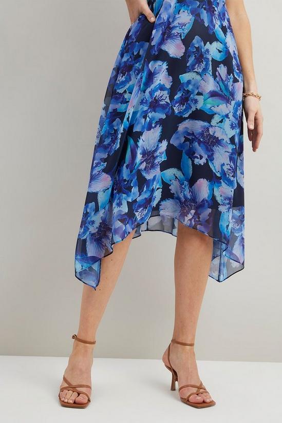 Wallis Floral Sleeveless Fit And Flare Dress 4