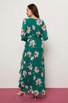 Wallis Tall Floral Printed Ruffle Front Maxi Dress thumbnail 3