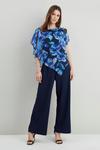 Wallis Tall Pink And Blue Floral Jumpsuit thumbnail 1