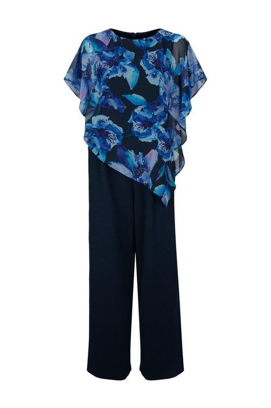 Wallis Tall Pink And Blue Floral Jumpsuit 5