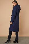 Wallis Tall Funnel Neck Belted Padded Coat thumbnail 3