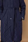 Wallis Tall Funnel Neck Belted Padded Coat thumbnail 4