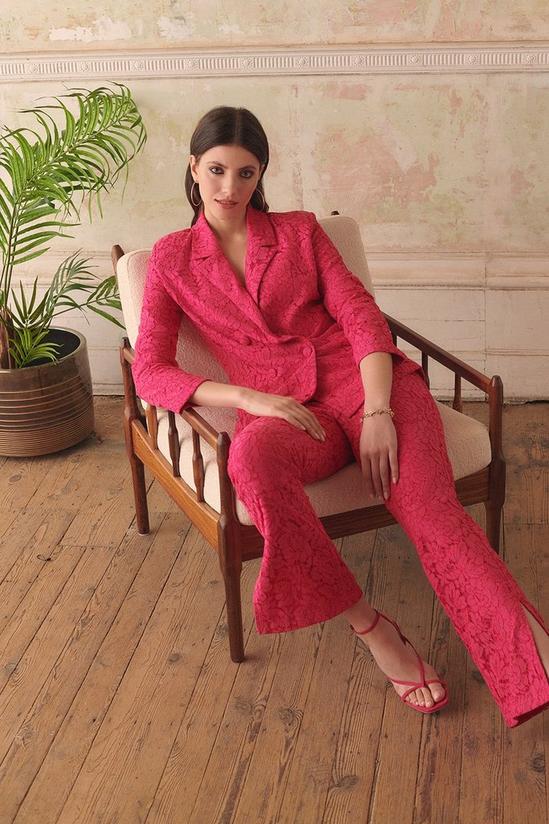 Wallis Pink Lace Suit Jacket 2