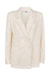 Wallis Ivory Lace Suit Jacket thumbnail 5