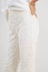 Wallis Ivory Lace Suit Flare Trousers thumbnail 4