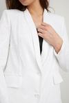 Wallis White Sequin Single Breasted Suit Blazer thumbnail 4