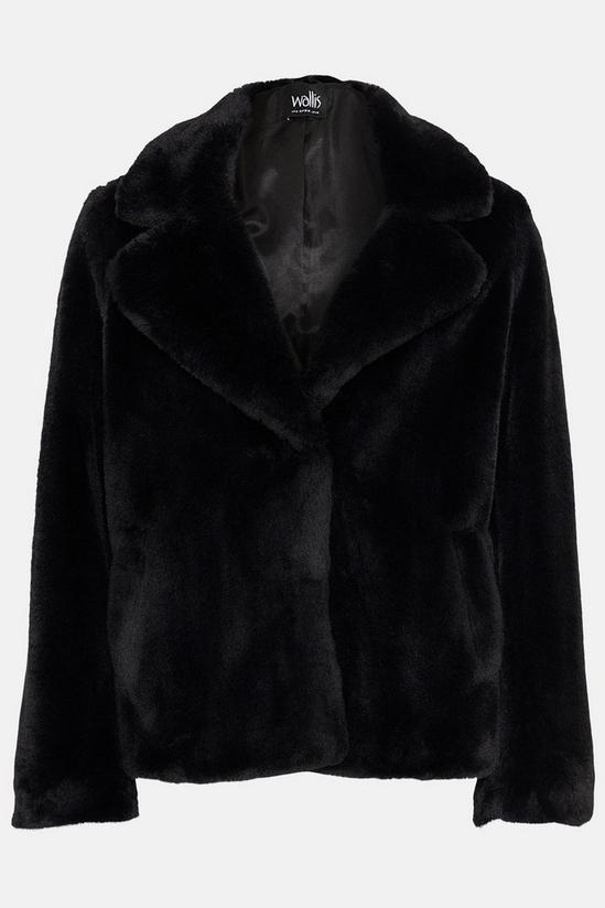 Wallis Faux Fur Plush Short Coat 5