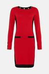 Wallis Tall Red Stud Trimmed Block Dress thumbnail 5