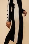 Wallis Petite Black Stripe Panel Knitted Dress thumbnail 4