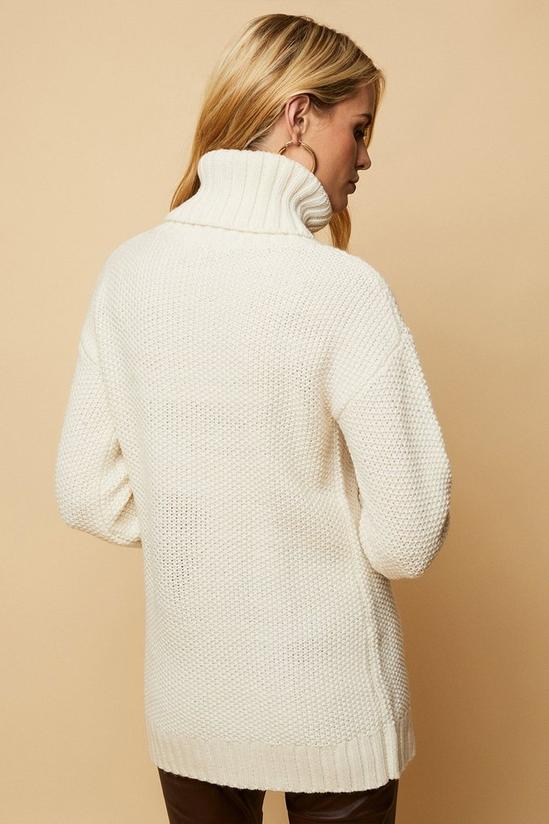 Wallis Cable knit Front Tunic 3