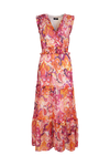 Wallis Pink Abstract Tiered Maxi Dress thumbnail 5