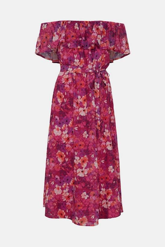 Wallis Multi Floral Off-shoulder Dress 5