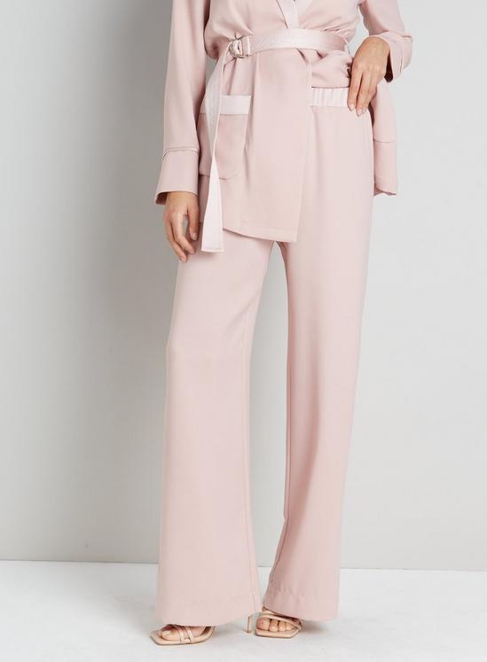 Wallis Oyster Satin Suit Trousers 4